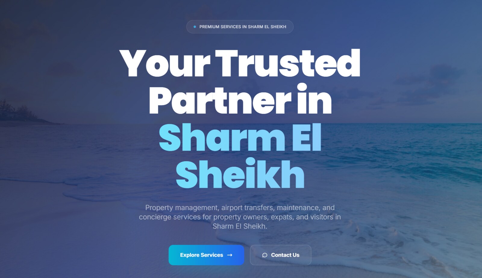 شرم كونكت، عقارات وخدمات شرم الشيخ